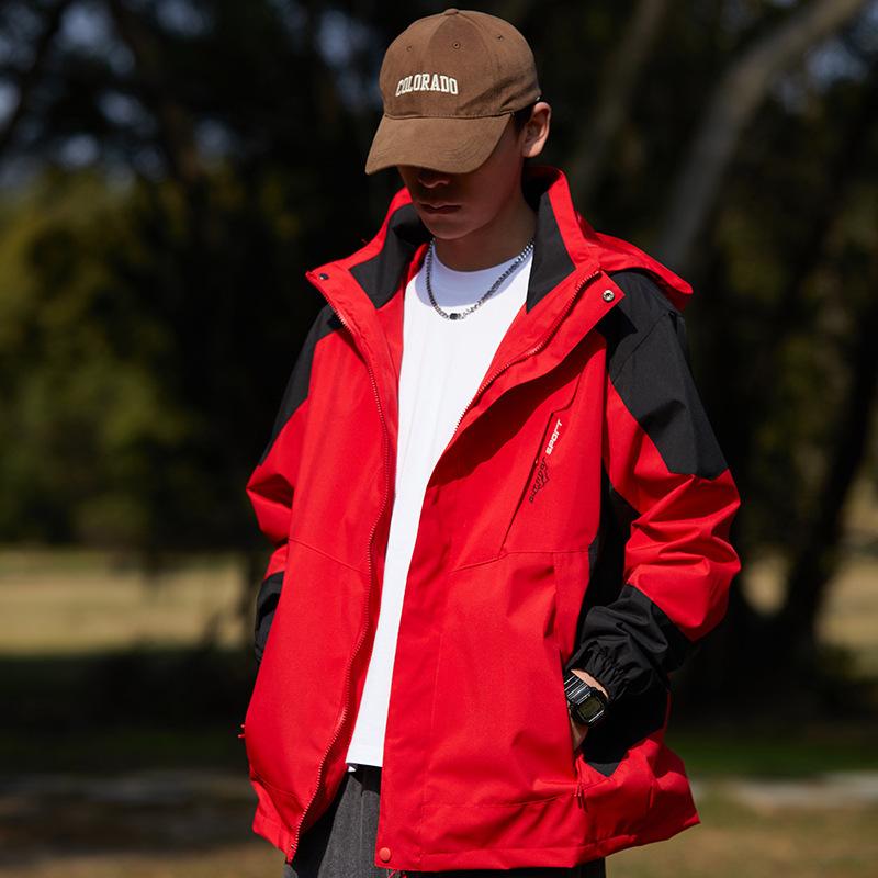 

Новая штормовая куртка для мужчин и женщин весна и осень пары на открытом воздухе рыбалка альпинизм одежда водонепроницаемая ветрозащитная куртка 5XL