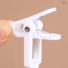 10pcs Clothes Hook Clips Multi Purpose Strong Load Bearing Rotatable Plastic Hat Hanging Clips for Socks Curtains