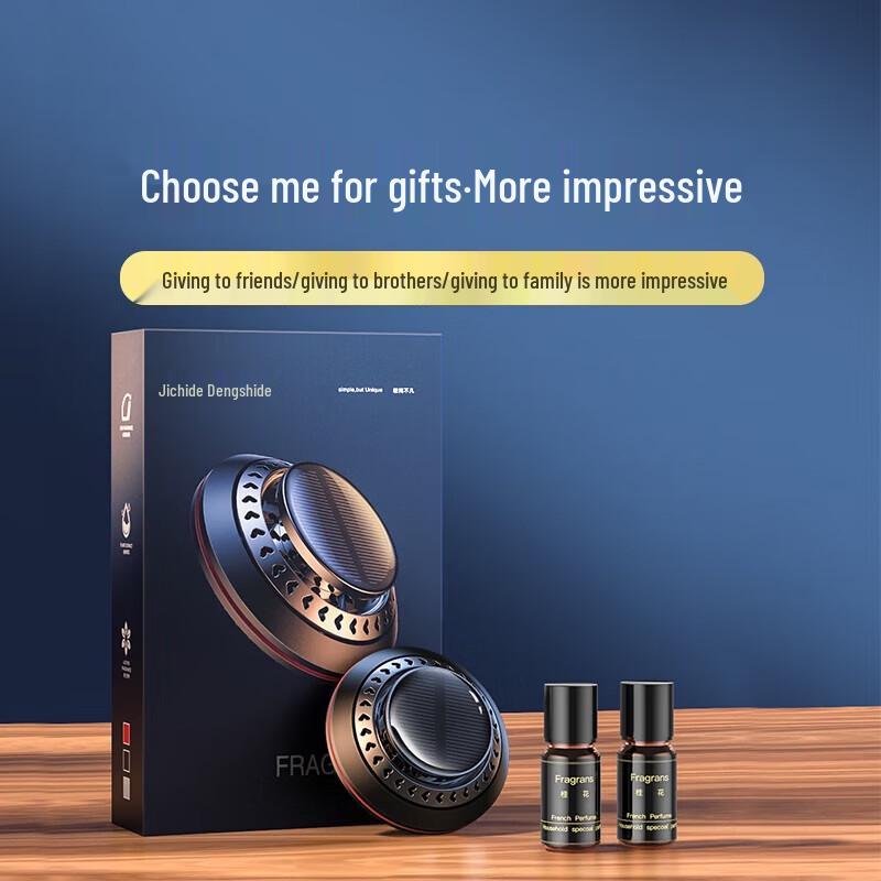 Yidian Solar Rotierender Auto-Lufterfrischer