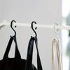 Multi-Purpose S-Shaped Hooks - Flexible Head & Neck, Easy Twist Design, Durable Plastic Wall-Mounted Hooks for Kitchen
