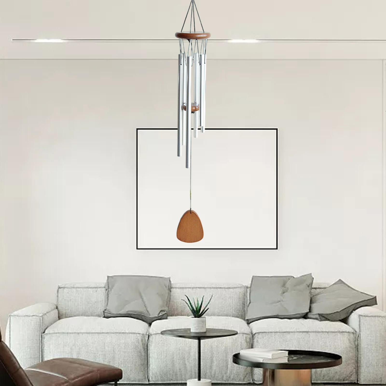 

Алюмінієвий вітряний дзвінок, декоративний вітряний дзвінок із фіксатором для дверей на відкритому повітрі