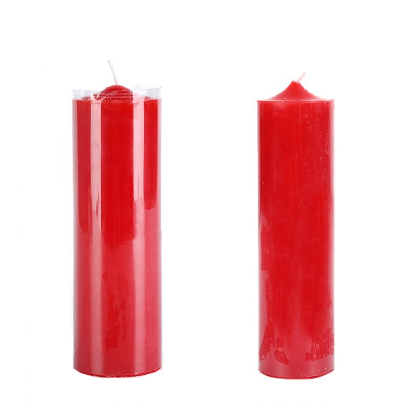 Large Extra-Thick Candle for Home Emergency Lighting During Power Outages Smokeless, Odorless, Long-Burning, Extra-Thick Candle