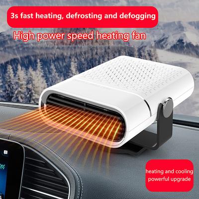 4 In 1 12V/24V 150W/260W Car Heater Electric Cooling Heating Fan Portable Electric Dryer Windshield Defogging Demister Defroster