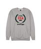 Cream Soda Lab Laurel Wreath Usa Game Grey Black Sweatshirt