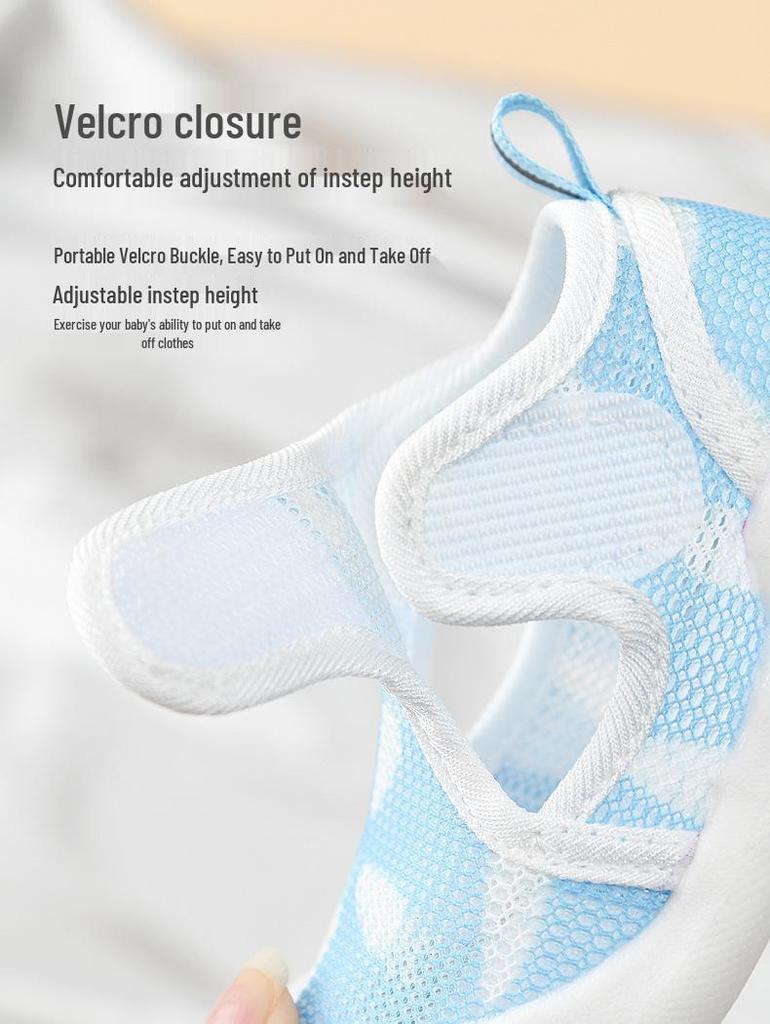 Non-Slip Toddler Mesh Shoes for Boys & Girls 1-3 Years