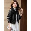 D.F.DEAR Women's Casual Viscose Lantern Sleeve Short Jacket