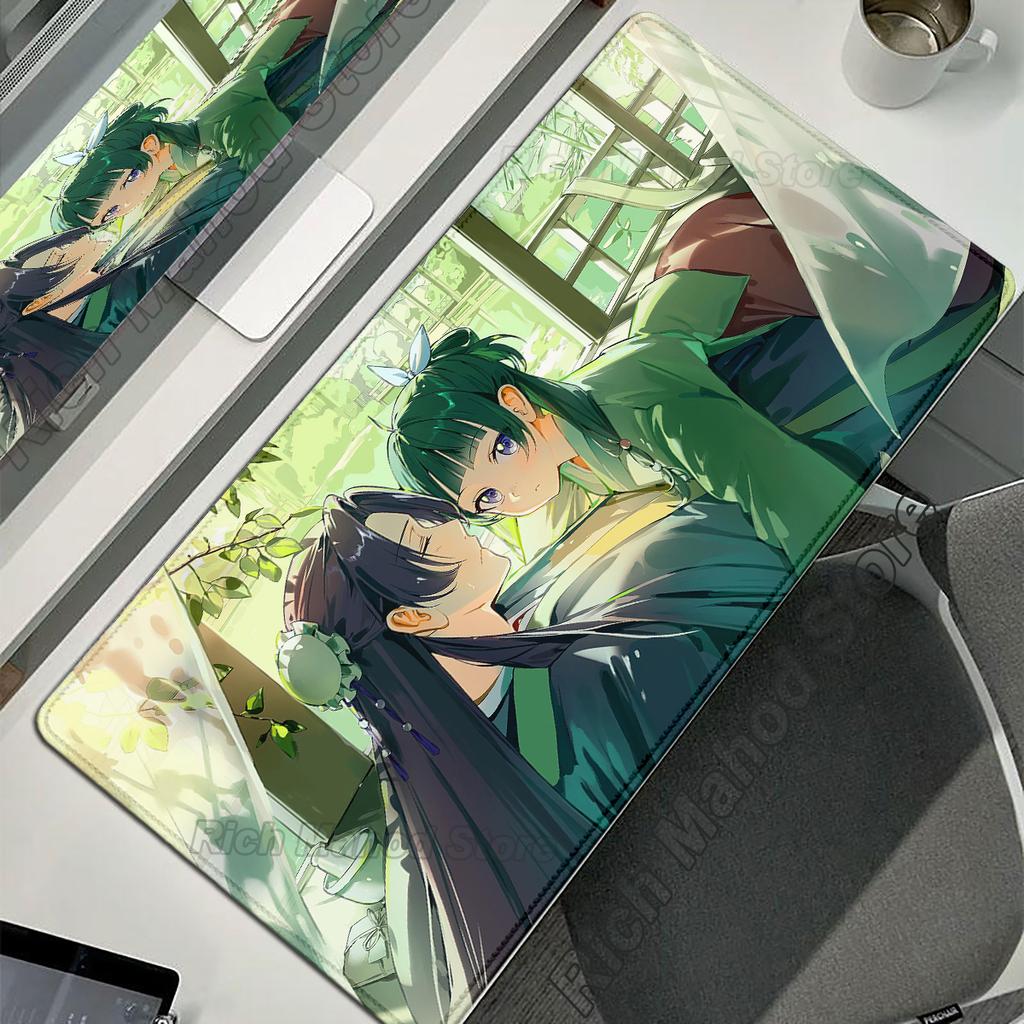 Apothecary Diaries Anime Gamer Computer HD Mousepad XXL Mouse Mat Natural Rubber Non-Slip Carpet XXL Tablemat Desk Accessories