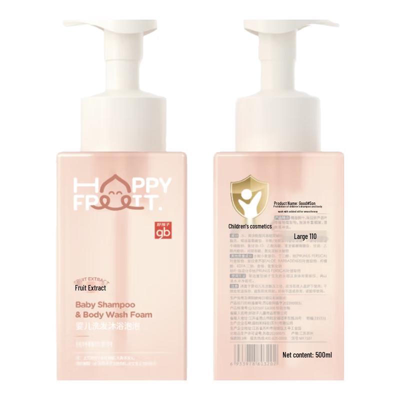 

Goodbaby Шампунь и пена для ванны с листьями персика