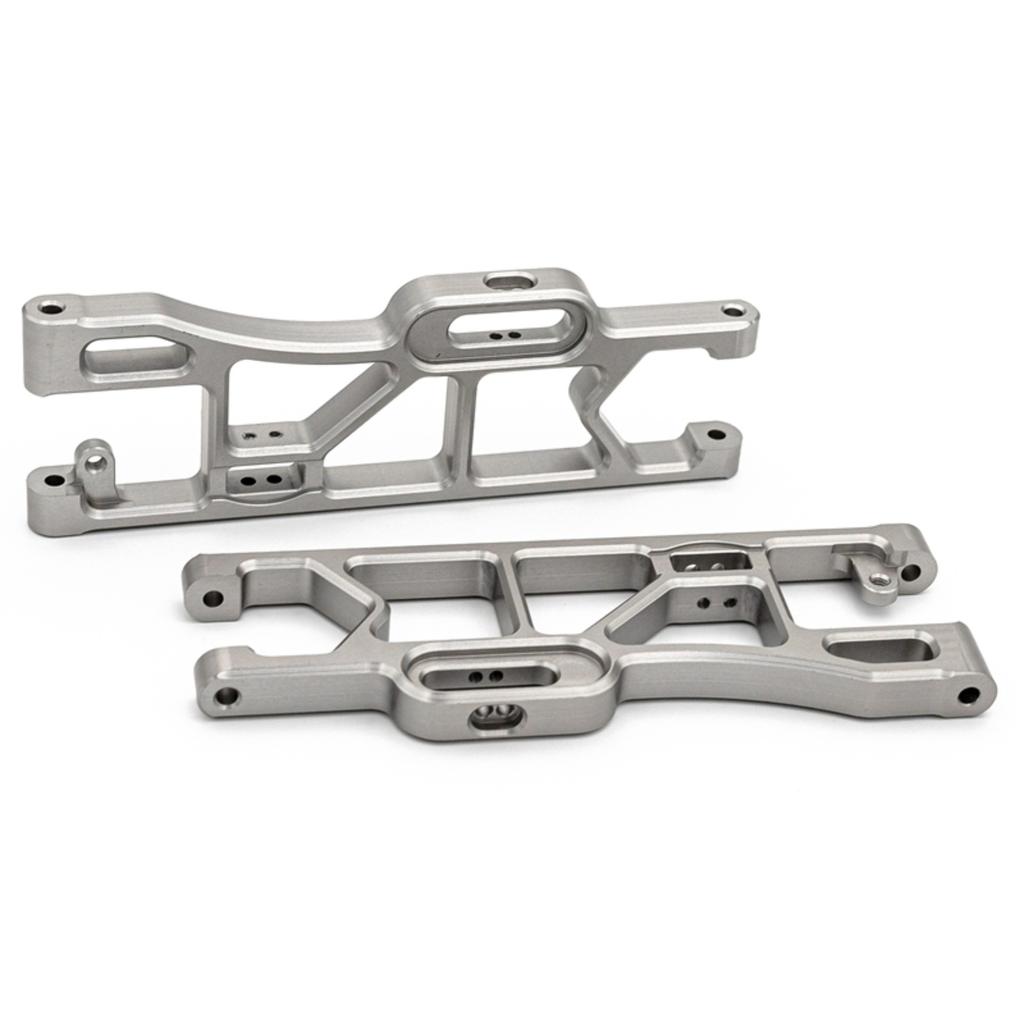 2Pcs Remote Control Front Upper Suspension Arm Aluminum Alloy Replacement for Corally Kronos 6S 1Celsius8 Remote Control Car Model  Body Parts