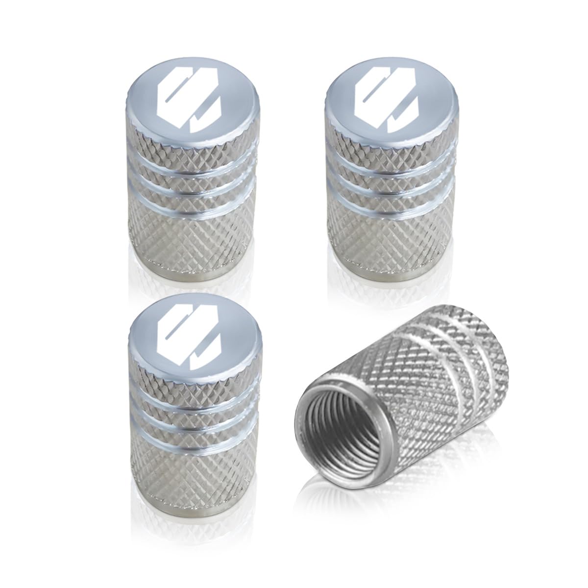 

[Haoshilianfa] Применимо к Toyota Alphard колпачок воздушного клапана шины алюминиевый Alphard автомобильный комплект деталей для украшения комплект из 4 штук защита от коррозии хорошая герметичность