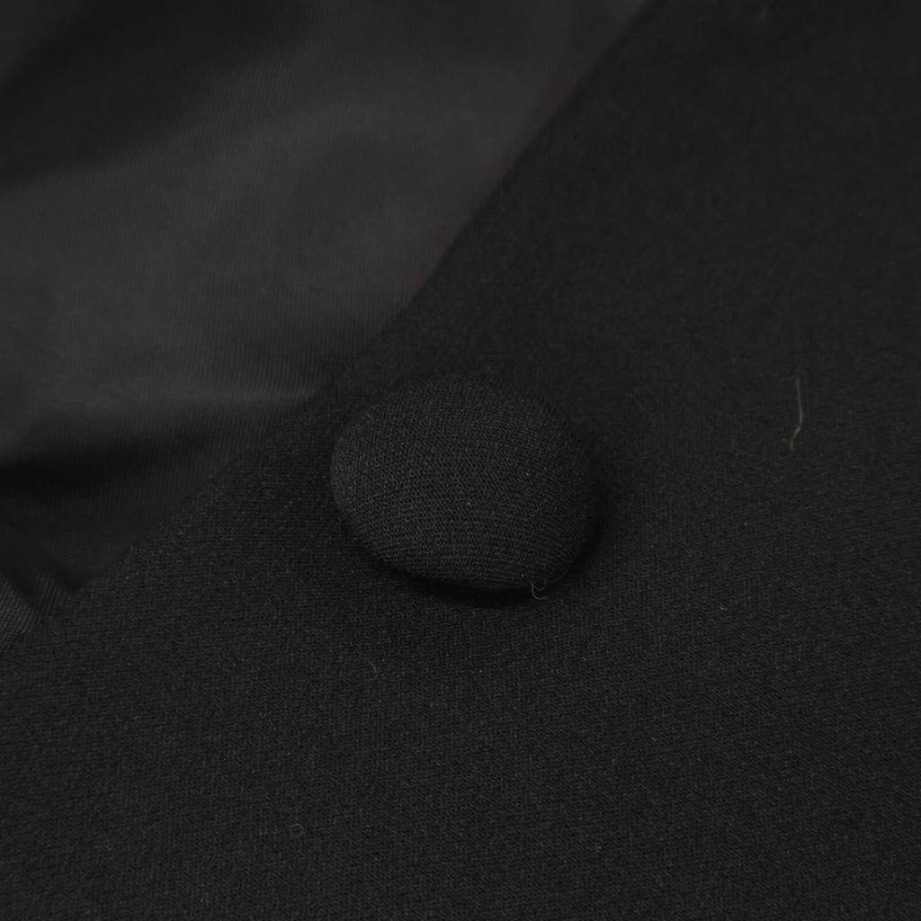 BORDERS at BALCONY BD2111-3A-09 21Stainless Steel Black Chesterfield Frill Coat coat 36 blackUsed