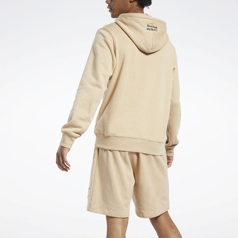 Reebok X BoTT OTH Letter Logo Printed Hoodie Unisex Hoodies Light-Brown HS3330