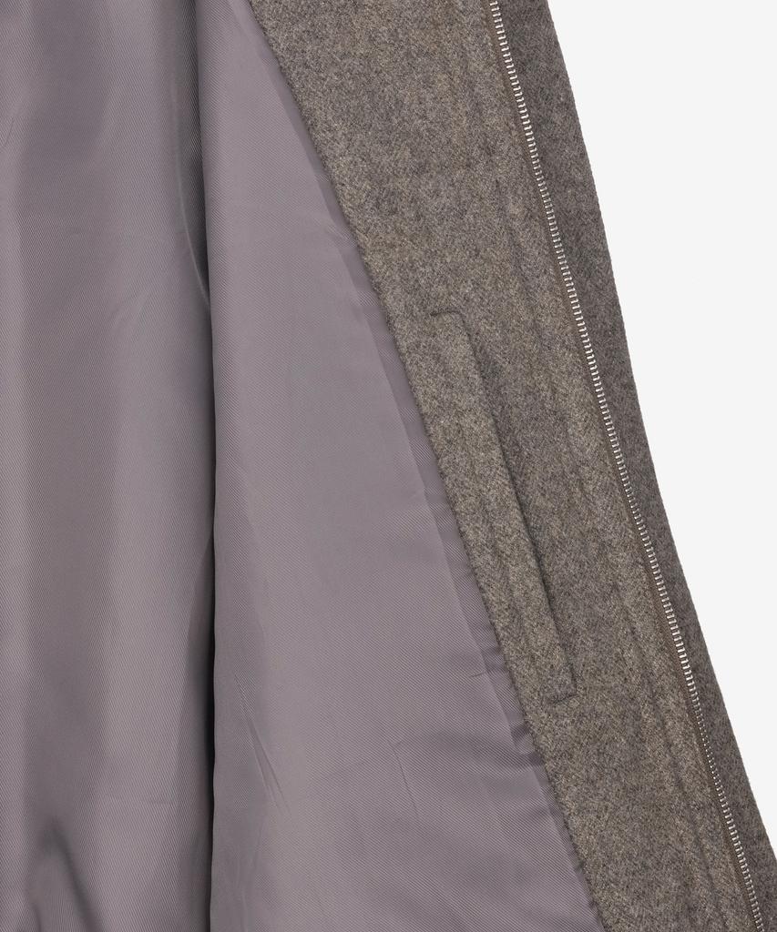 Mindbridge [Hoite] Deformed Tissue Blouson