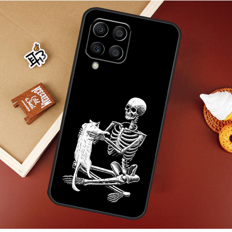 Aesthetics Skeleton For Samsung Galaxy M12 M32 M52 M13 M33 M53 M11 M31 M51 M15 M55 M14 M34 M54 M30s M20 Case