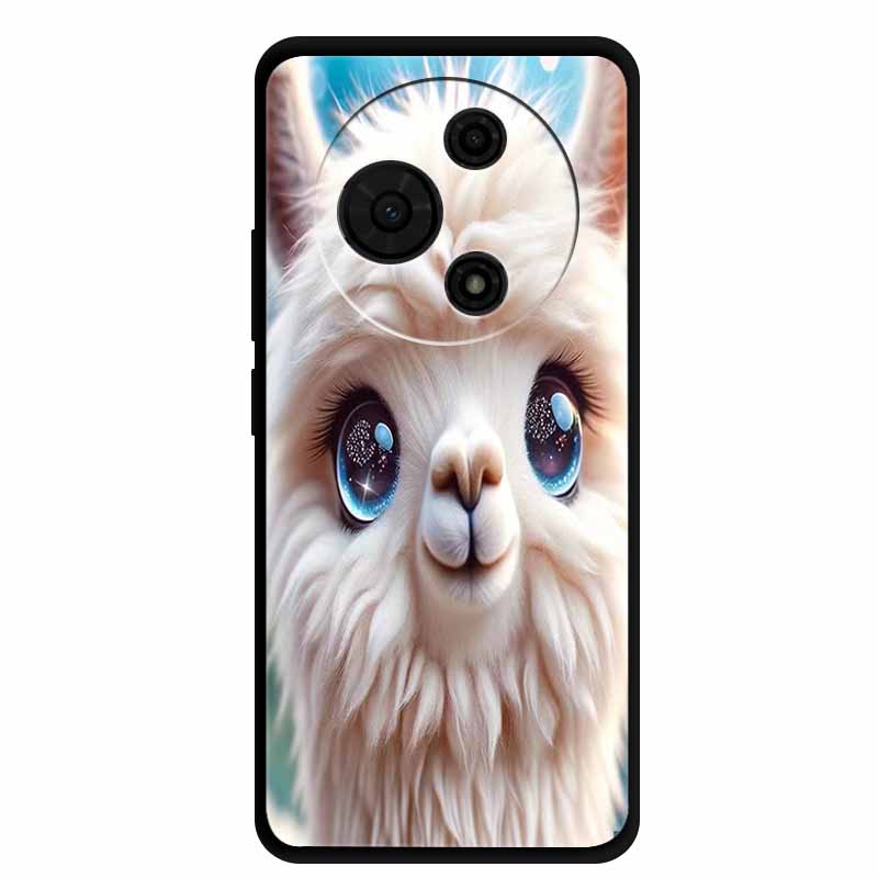 For TCL 605 Case 6.7” Cartoon Animal Shockproof Silicone Soft TPU Funda For TCL 605 Back Cover Protective Nubia Coque Military