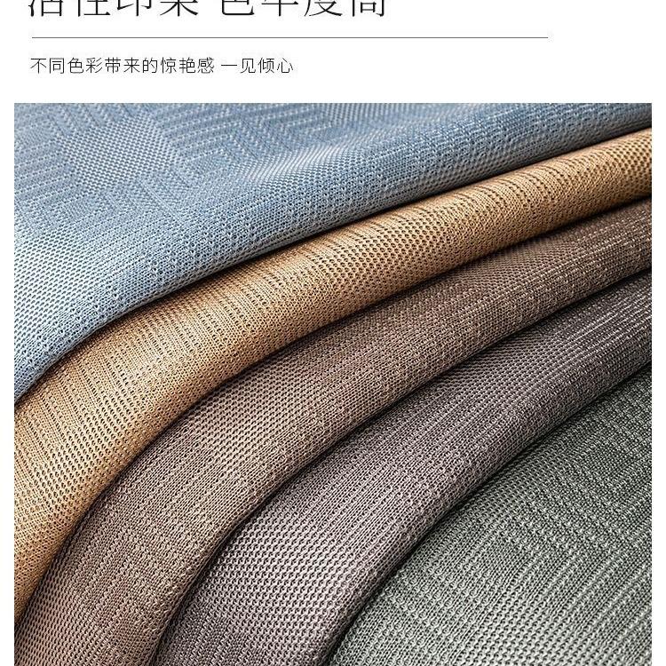 Gray Light Luxury Ice Silk Sofa Cushion, Summer And Summer Mat Cushion, Simple Modern High-End Non-Slip Leather Sofa Cover