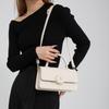 Spring and summer new casual small square bag niche design portable small bag female beautiful commuter shoulder bag
