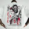 Fashion Cherry Blossom Print 100% Cotton Men Women T-shirt Summer Autumn Daily Outdoor Sports Casual Loose Street Short Sleeve