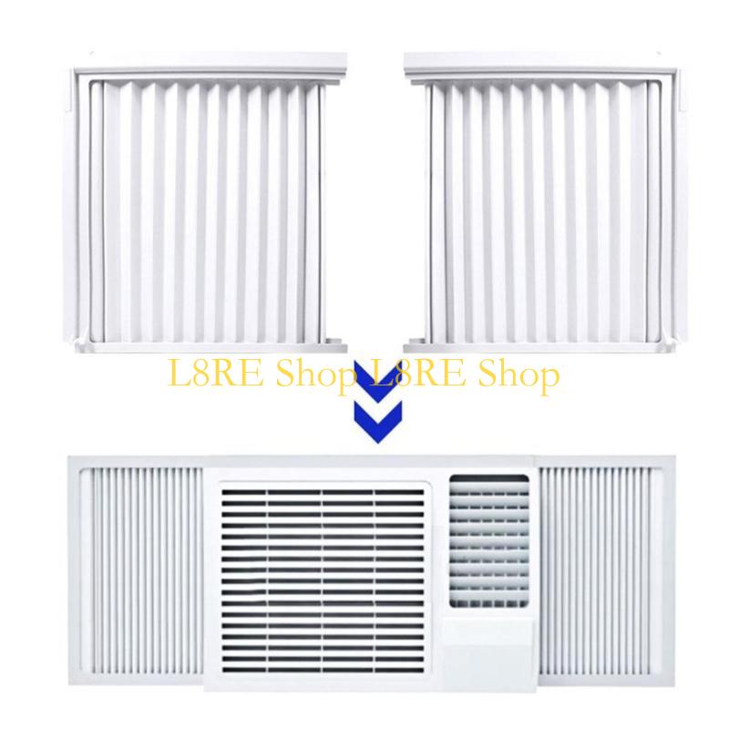 

L8RE Portable Louver Baffle Window Exhaust Hose Side Panel Plate for Air Conditioning China Mainland