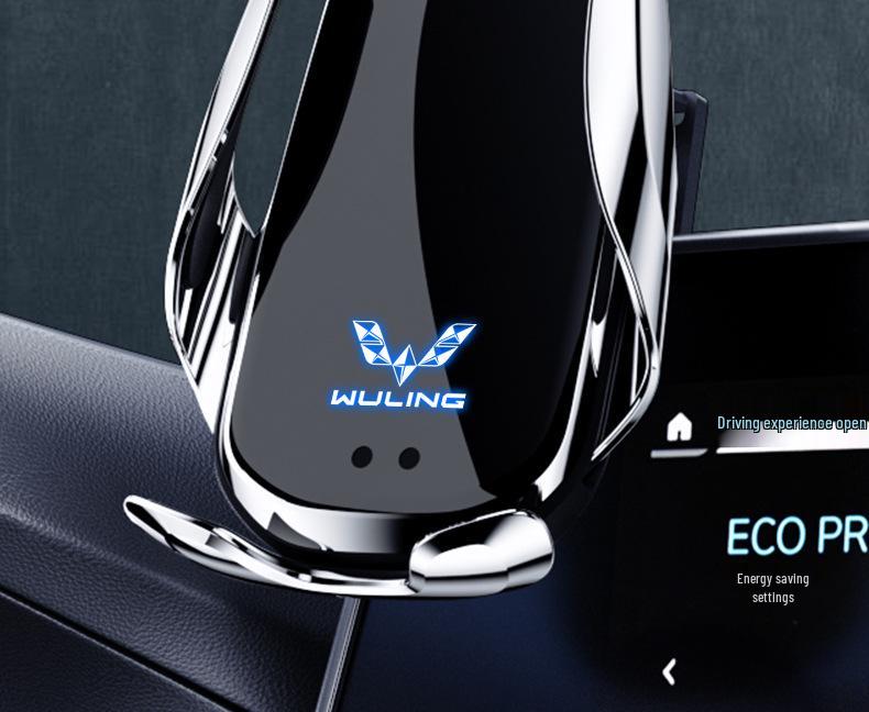 Wuling Capgemini Mini Stardust Wireless Charging Phone Holder & Car Mount Navigation Screen Version.