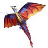140cm x 120cm Celsius 55 x 47 Inch Dragon Kite Single Line Flying Kite with Tail 100m Flying Line for Kids Adults