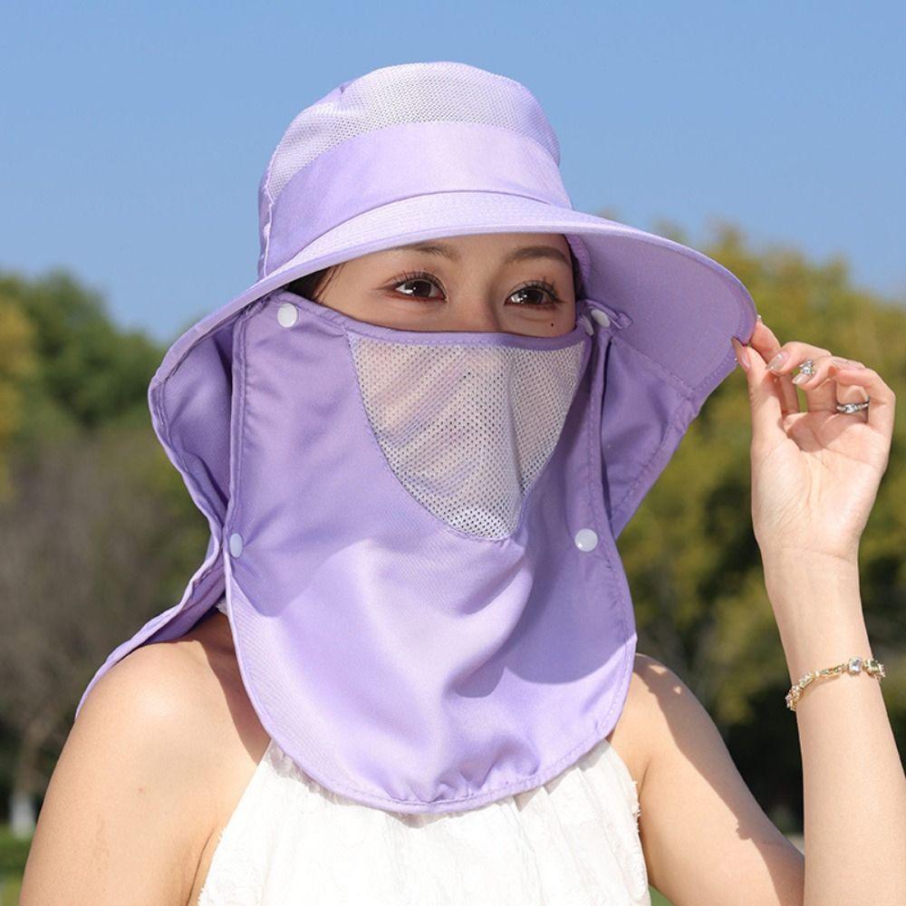 UV Protection Fishing Hat Breathable Mesh Sunhat New Sun Hats Outdoor
