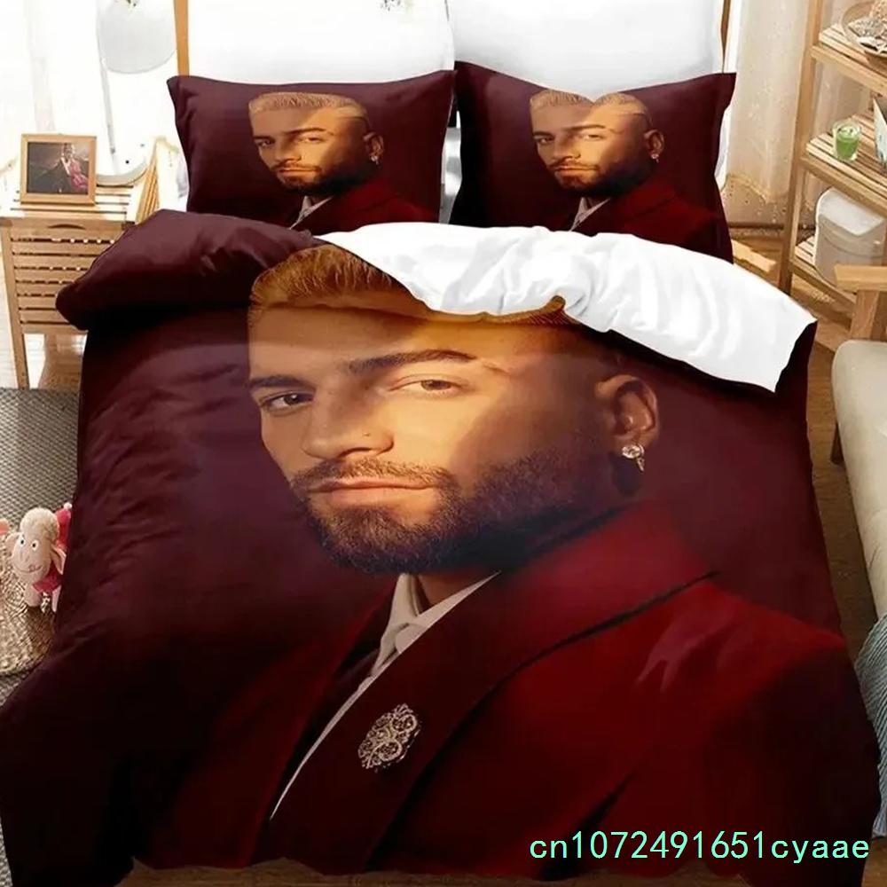 Maluma 3D Print Hip Hop Bedding Set For Bedroom Soft Modern Bedspreads Comefortable Kids Duvet Cover Quilt Cover And Pillowcase