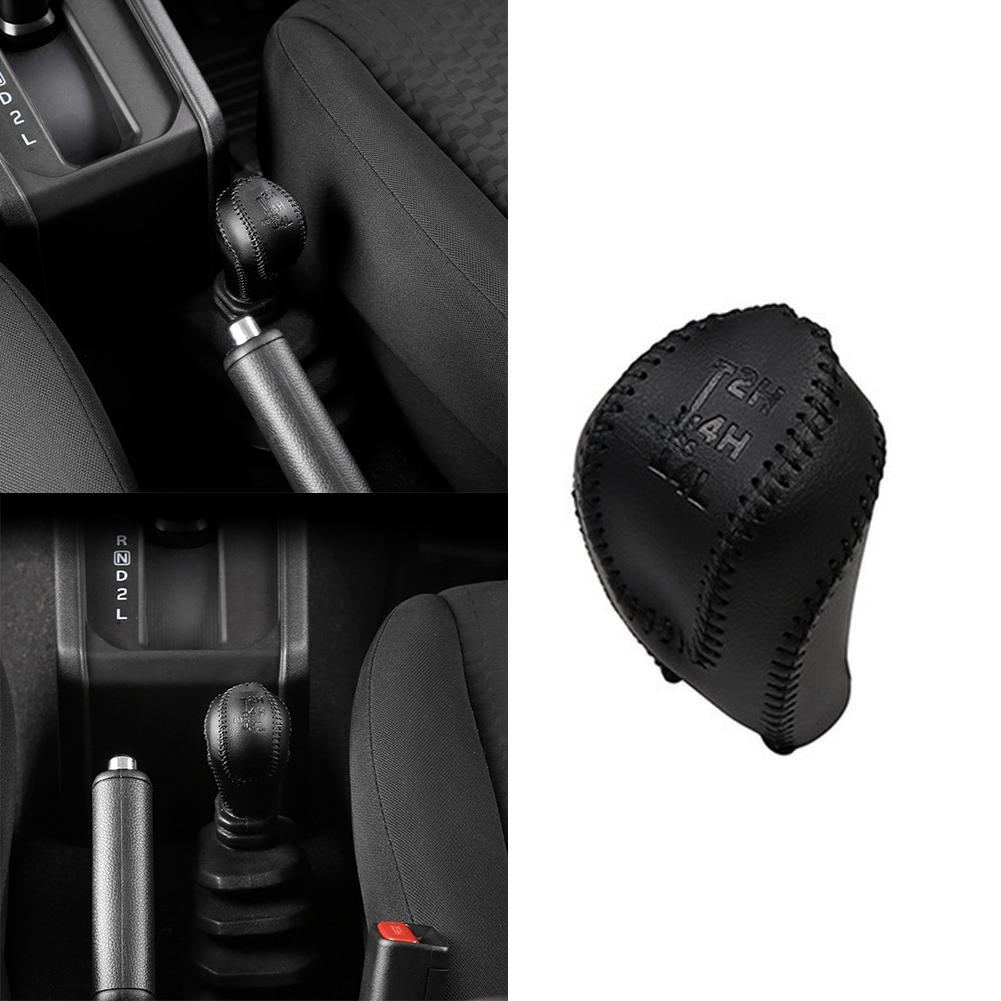 Vehicle Customization No Size Leather Shift Knob Cover Premium Leather Car Accessories Decorative Cover Seamless Integration China Mainland