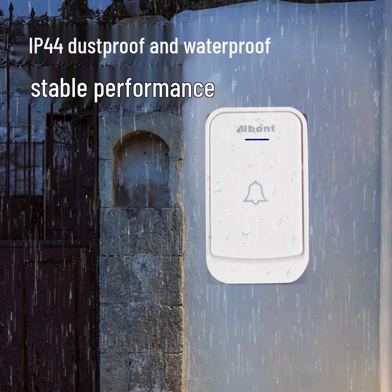 Ultra-Long Range Wireless Doorbell with Music for Elderly Care