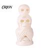 Warm LED Light for Halloween Skull Night Light, Resin Decorative Candle Lamp Battery Operated Room, Haunted House, Unique Tabletop Decoration