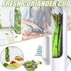 1/2pcs Vegetables Preservation Pod Herb Preservation Vegetables Fresh Coriander Container Suitable For Refrigerator, Keep Bottle Herb Preservation