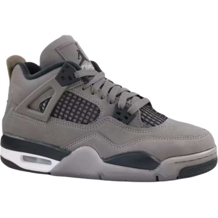 Air Jordan 4 Retro GS Cave Stone Kids Sneakers Brown Black Moon-Particle IB4171-200