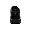 Asics Gel-Hoop V12 Round Toe Lace-Up Fabric Synthetic Leather Mid-Top Basketball Shoes Unisex Sneakers Black 1063A021-001