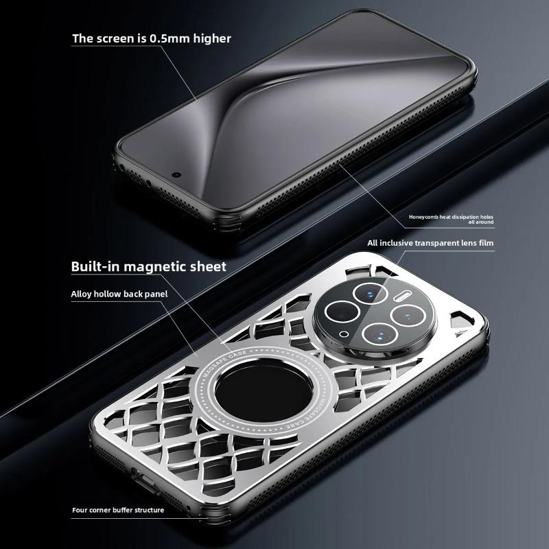 Case For Huawei Honor Magic 7 Pro Hard Alloy Heat Dissipation Magnetic Shockproof Cover For Magic 7 6 Pro 7Lite Bumper Shell