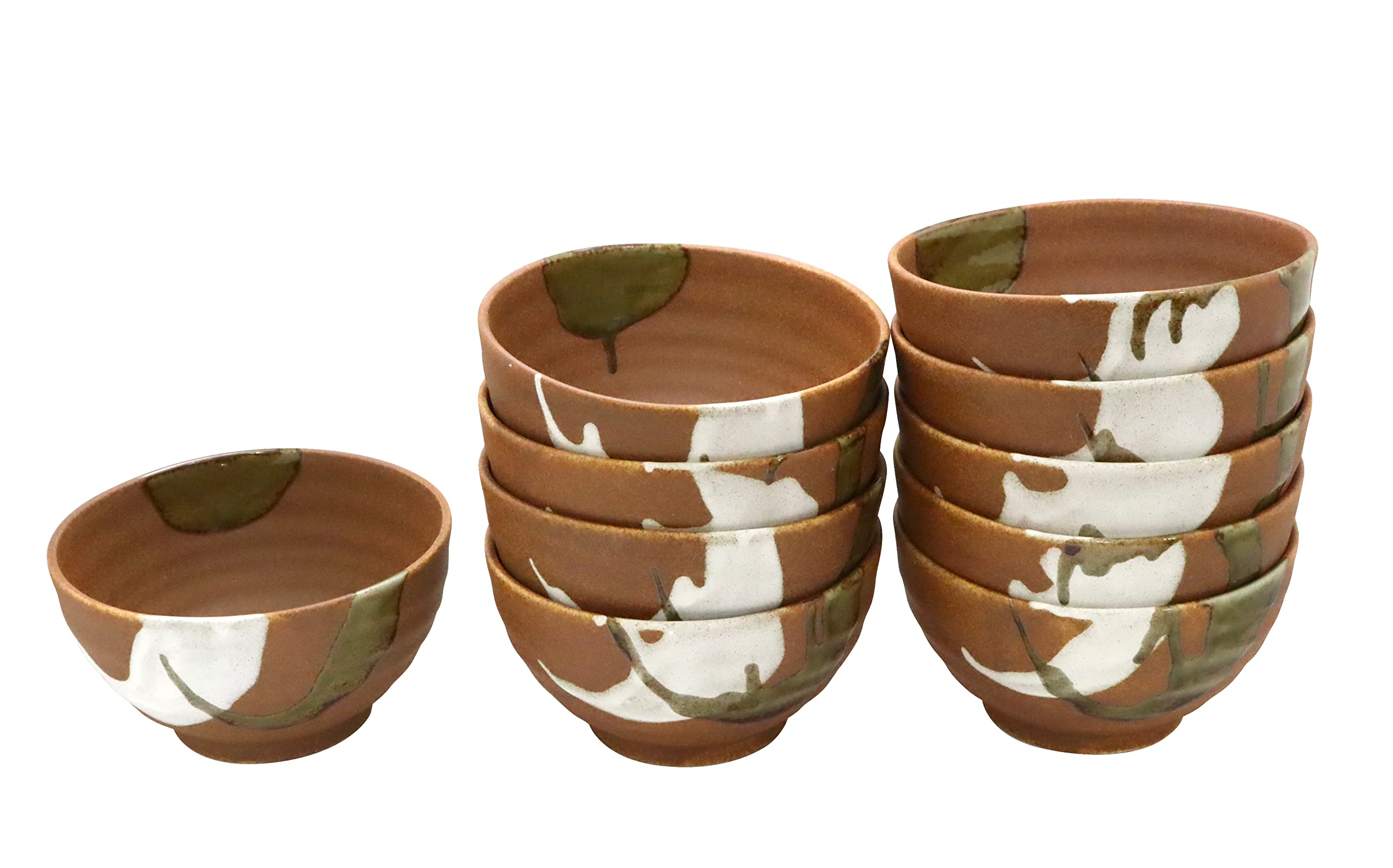 

New use Standard for and set meal restaurants Kamenen Kisoji Okonomi bowls 10 pieces [Commercial set] udon, soba, 5.0