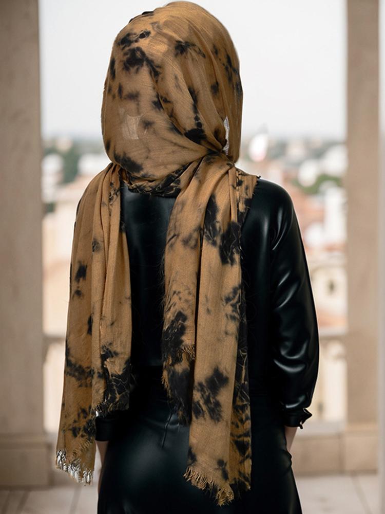 Elegant Women Vintage Print Silk Scarf Headscarf Beach Wrap Shawl Sunscreen Bandana Hijab Mujer Bohemian Scarve Pareo Summer New