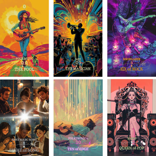 [Authentic] Music Collector Tarot New Edition (Music Collector Tarot New Edition) / PICTUREFREEK