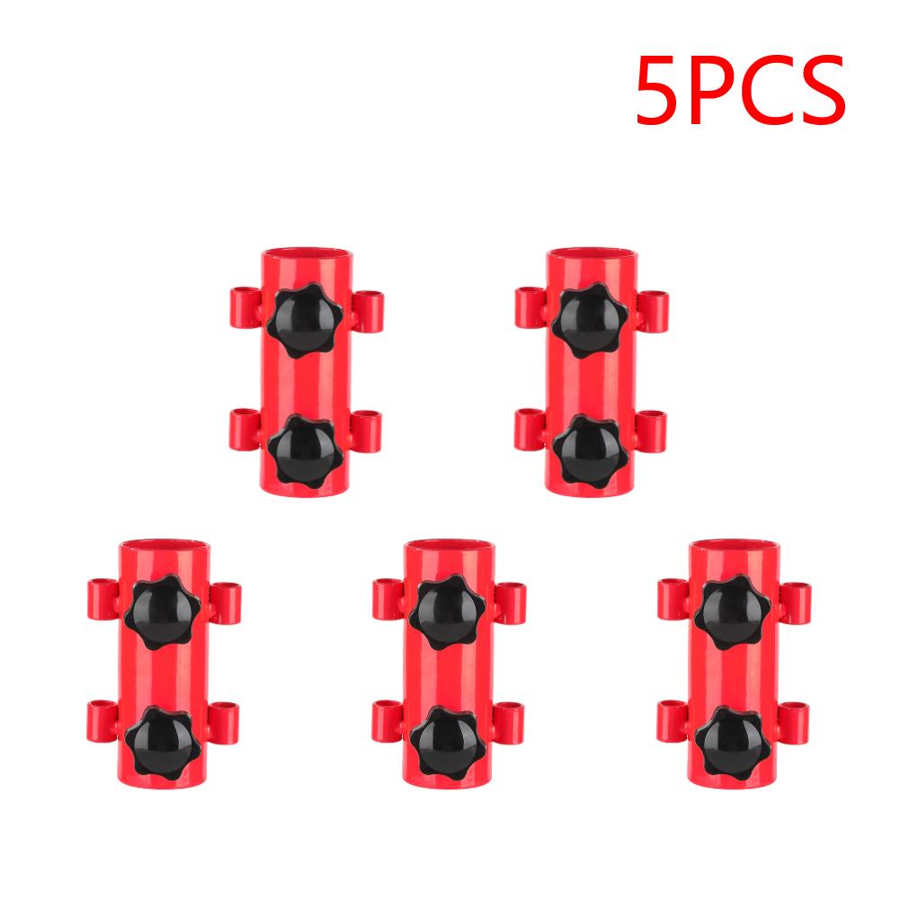 3-5PCS Canopy Rod Holder Adjustable Tent Awning Rod Bracket Stainless Steel Windproof Outdoor Hiking Fishing Tent Accessories