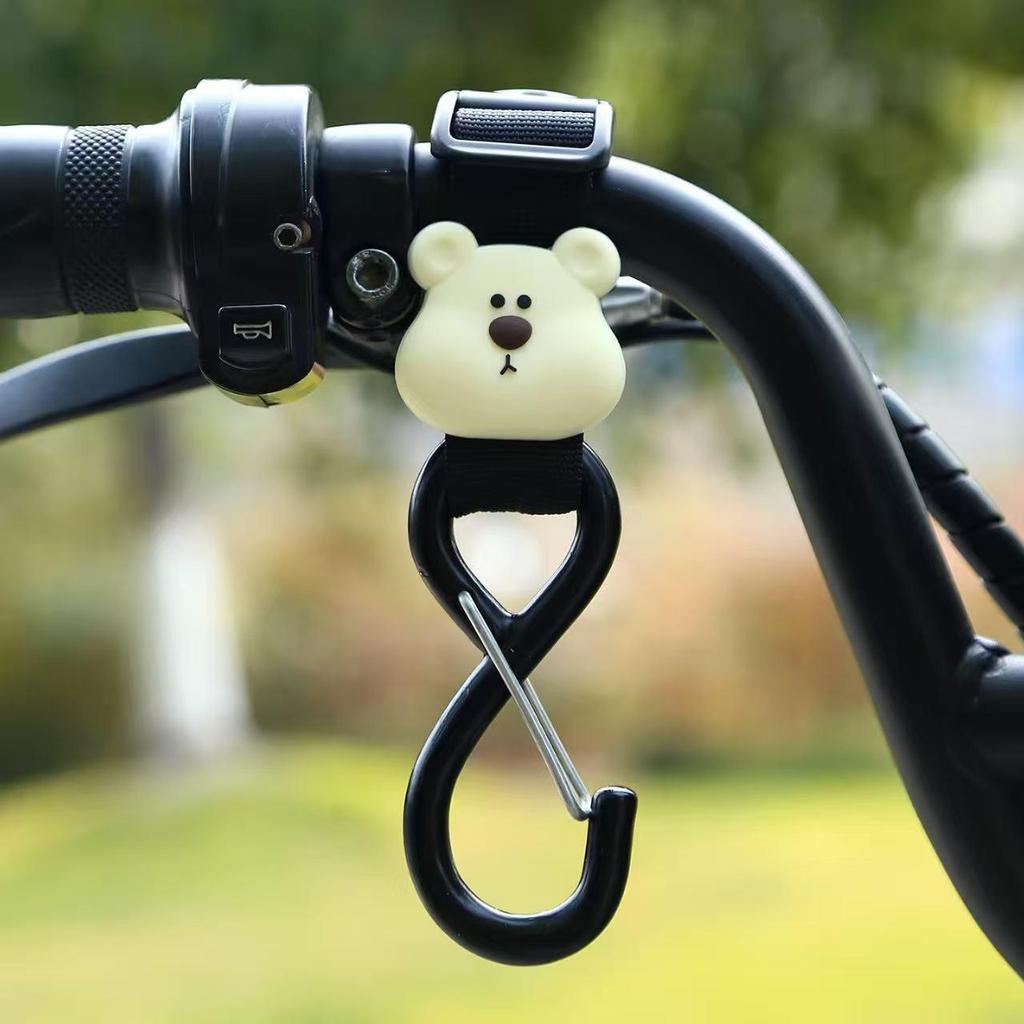 Cartoon Baby Stroller Nylon Front Hook for Electric Scooter