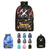 Fortnite High Capacity Backpack Canvas School Bag With Breathable Material