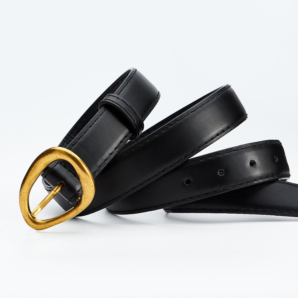 New Korean Style Fashion Belt with Business Suit Casual Jeans Ladies Trendy PU Leather Belt