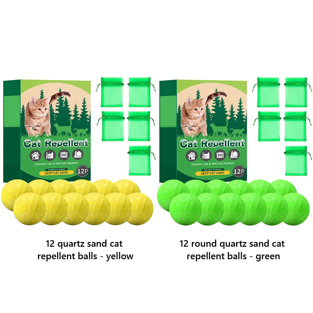 12Pcs Cat Repellent Anti Cat Scratch Cat & Dog Nature Repellent To Keep Feral Cats Stray Dogs Out of Yard