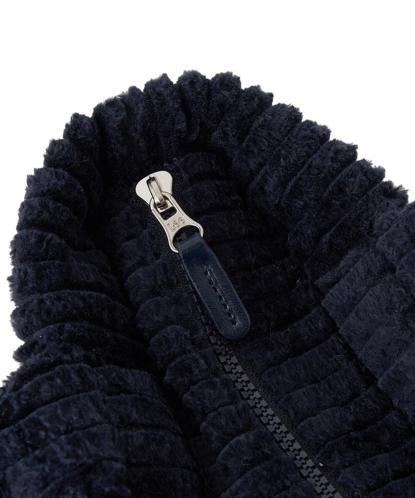 Lee Corduroy Square Shoulder Bag Navy