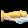10CM Giant Soft Liquid Silicone Double Hardness Simulation Oversized Dildo Big Anal Plug Adult Products