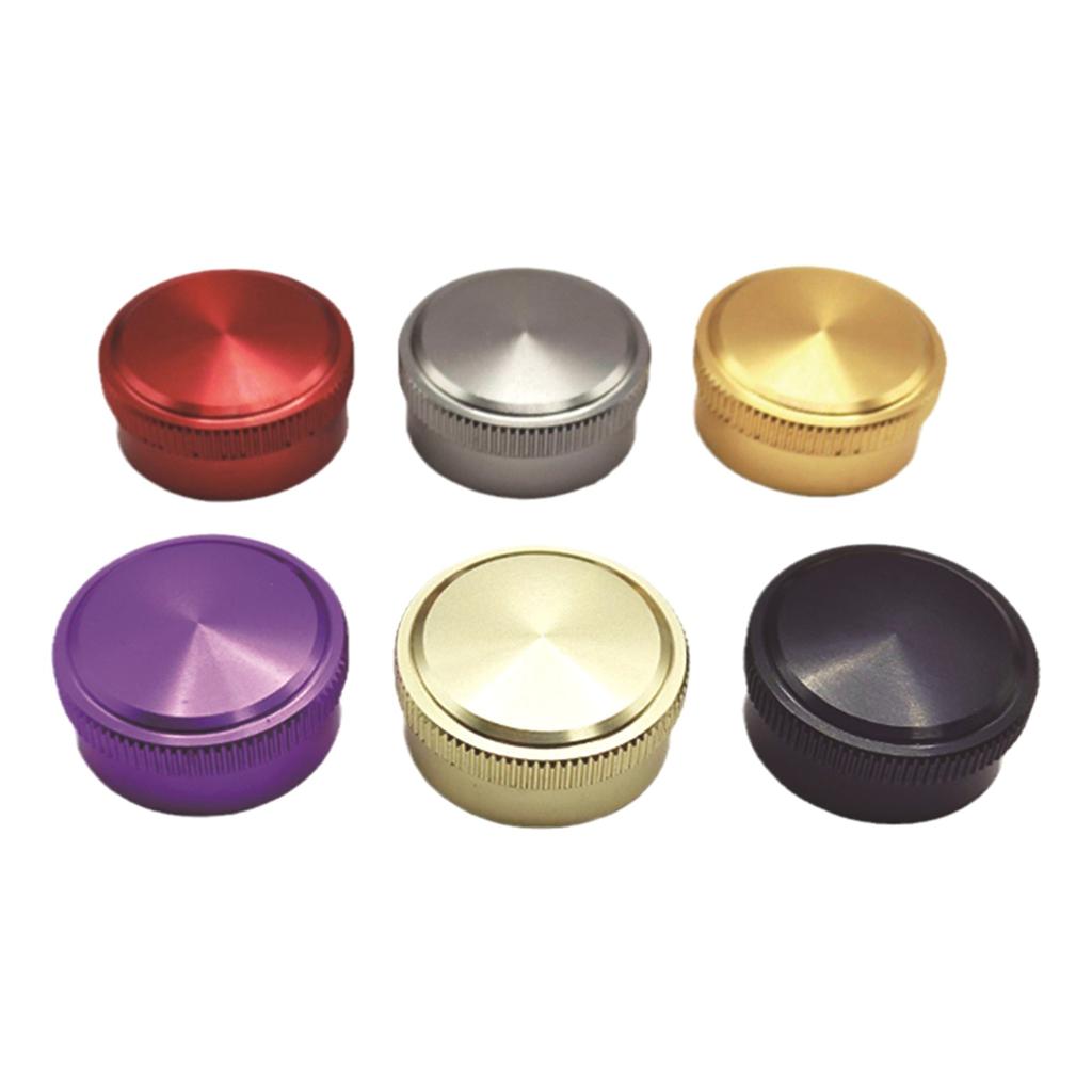 Fishing Reel Handle Screw Caps Replacements for Left and Right Hand Fishing Reel Metal Fishing Reel Screws Nut Caps