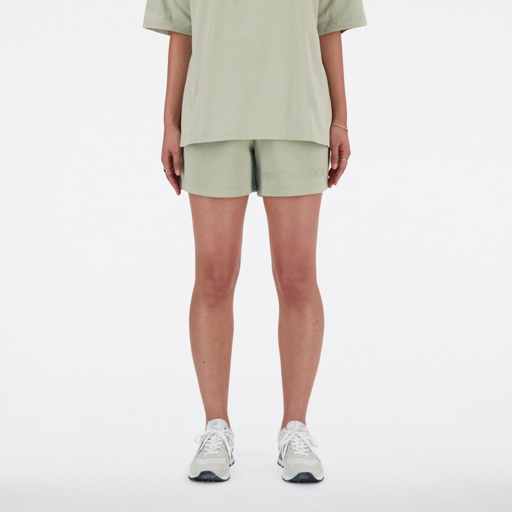 

New Balance Shifted Tech Fleece Shorts Ovn Olivine Ws41550 Ovn S