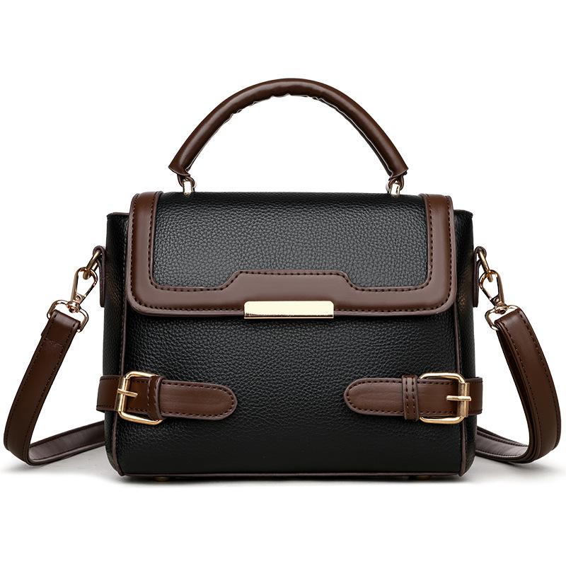 

New Women Bag Shoulder Crossbody Bag Fashion Practical Handbag чёрный