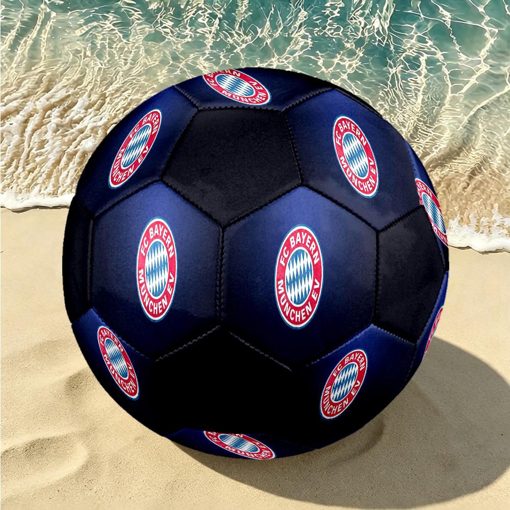 1 pz Pallone da Calcio Bayern Monaco Stemma Taglia Standard 5, Pallone da Calcio Resistente per Allenamento a Scuola Parco & Intrattenimento Quotidiano zq7148