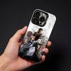 Game C-Castlevania Phone Case For iPhone17, 16,15,14,13,12 Pro Max Black Candy Matte Shockproof Cover