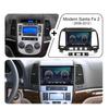 Bilradio multimediaspelare för Hyundai Santa Fe 2006-2012 Med knappknopp Android 2 Din Stereo GPS-huvudenhet 1+16GB